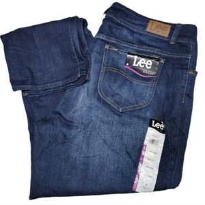 Lee Women's Blue Jeans 20W Long